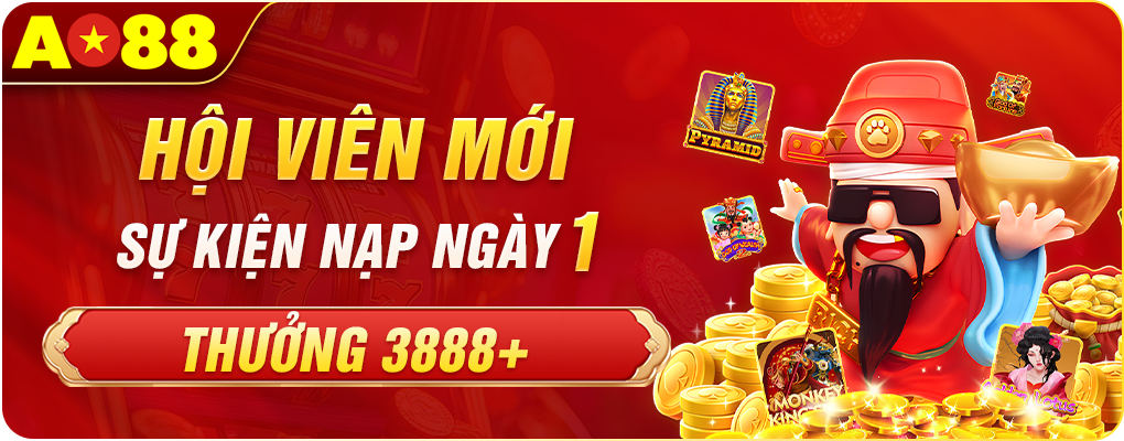 AO88 Thưởng hội viên mới